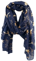 Peter Pan - Fée Clochette - Clair De Lune - Foulard - Femme - multicolore