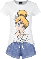 Peter Pan - Fée Clochette - Pyjama - Femme - multicolore