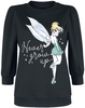 Peter Pan - Fée Clochette - Sweat-shirt - Femme - noir