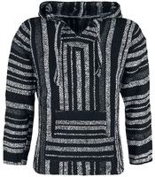 Peyote - Sweat Mexican - Sweat-shirt à capuche - Homme - noir gris