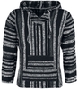 Peyote - Sweat Mexican - Sweat-shirt à capuche - Homme - noir gris