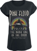 Pink Floyd - Dark Side - Circle - T-Shirt Manches courtes - Femme - noir