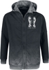 Pink Floyd - Division Fire - Sweat-shirt zippé à capuche - Homme - gris noir