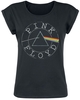 Pink Floyd - Logo Circle - T-Shirt Manches courtes - Femme - noir
