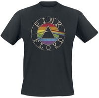 Pink Floyd - Logo Rainbow - T-Shirt Manches courtes - Homme - noir
