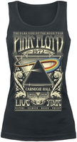 Pink Floyd - The Dark Side Of The Moon - Live On Stage 1972 - Top - Femme - noir
