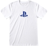 Playstation - Blue Symbol - T-Shirt Manches courtes - Homme - blanc