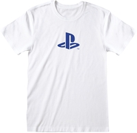 Playstation - Blue Symbol - T-Shirt Manches courtes - Homme - blanc