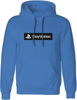Playstation - Box Logo - Sweat-shirt à capuche - Homme - bleu