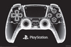Playstation - Set De Table Rayons X - Poster - Unisexe - multicolore