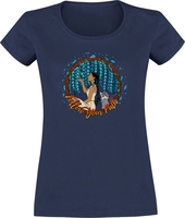 Pocahontas - Pocahontas & Meeko - T-Shirt Manches courtes - Femme - bleu