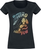 Pocahontas - Wind - T-Shirt Manches courtes - Femme - noir