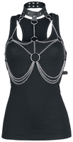 Poizen Industries - Harnais Mase - Harnais - Femme - noir