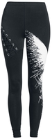 Poizen Industries - Leggings Summoner - Legging - Femme - noir blanc