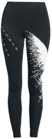 Poizen Industries - Leggings Summoner - Legging - Femme - noir blanc