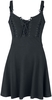 Poizen Industries - Malice Dress - Robe courte - Femme - noir