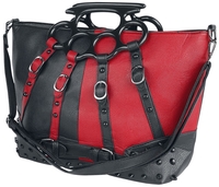 Poizen Industries - Sac Harley - Sac à main - Femme - noir rouge