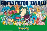 Pokémon - All Time Favorites - Poster - Unisexe - multicolor