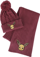 Pokémon - Evoli - Coffret Cadeau - Écharpe - Femme - rose