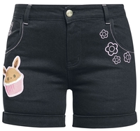 Pokémon - Evoli - Cupcake - Short Sexy - Femme - noir