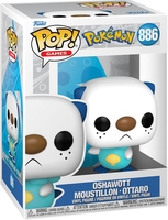 Pokémon - Oshawott - Moustillon - Ottaro Vinyl Figur 886 - Funko Pop! - Unisexe - multicolor