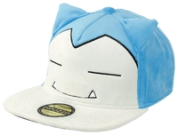 Pokémon - Plüsch Relaxo - Casquette - Unisexe - bleu blanc