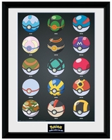 Pokémon - Poké Balls - Photo murale - Unisexe - multicolore