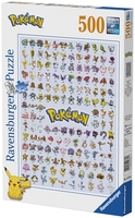 Pokémon - Première Génération - Puzzle - Unisexe - multicolore