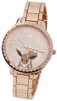 Pokémon - Évoli - Montres bracelets - Femme - couleur or