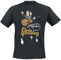 Presley,  Elvis - Toes - T-Shirt Manches courtes - Homme - noir