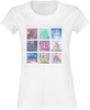 Princesses Disney - Castles - T-Shirt Manches courtes - Femme - blanc