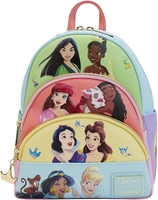 Princesses Disney - Loungefly - Princess Collage - Mini Sac À Dos - Femme - multicolor