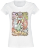 Princesses Disney - Princesses - T-Shirt Manches courtes - Femme - blanc
