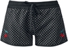 Pussy Deluxe - Short De Bain Petits Pois - Short de bain - Femme - noir blanc
