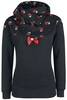Pussy Deluxe - Sweat À Col Châle Cherry Bomb - Sweat-shirt à capuche - Femme - noir