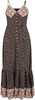 QED London - Cami Dress - Robe longue - Femme - multicolore