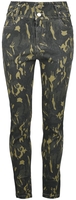 QED London - Camouflage Stretch Skinny Jeans - Jean - Femme - camouflage