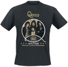 Queen - 1974 Vintage Tour - T-Shirt Manches courtes - Homme - noir