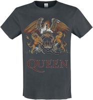 Queen - Amplified Collection - Royal Crest - T-Shirt Manches courtes - Homme - anthracite