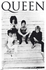 Queen - Brazil 81 - Poster - Unisexe - noir blanc