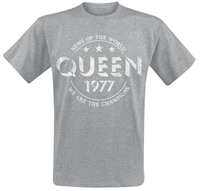 Queen - Champions - T-Shirt Manches courtes - Homme - gris clair chiné