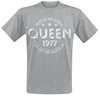 Queen - Champions - T-Shirt Manches courtes - Homme - gris clair chiné