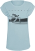 Queen - Freddie Mercury - Howl - T-Shirt Manches courtes - Femme - bleu