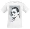 Queen - Freddie Mercury - Sunglasses - T-Shirt Manches courtes - Homme - blanc