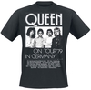 Queen - Germany Tour 79 - T-Shirt Manches courtes - Homme - noir