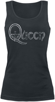 Queen - Logo - Débardeur - Femme - noir