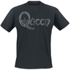 Queen - Logo - T-Shirt Manches courtes - Homme - noir