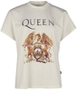 Queen - Noisy May - Crest - T-Shirt Manches courtes - Femme - blanc cassé