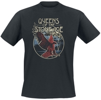 Queens Of The Stone Age - Eagle - T-Shirt Manches courtes - Homme - noir