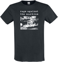 Rage Against The Machine - Amplified Collection - Monk Fire - T-Shirt Manches courtes - Homme - noir